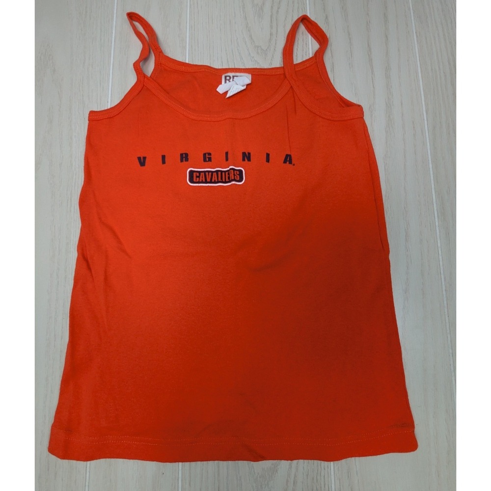 Red Oak Virginia Cavaliers Vintage Tank Top Women L Camisole Made USA